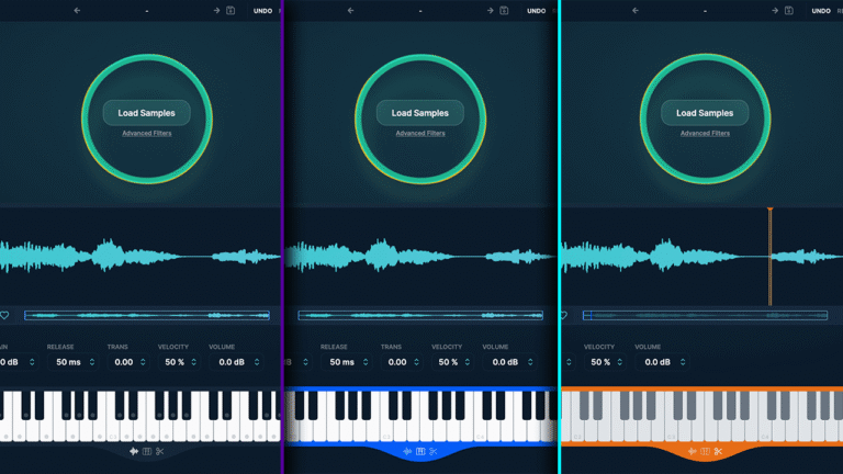 Landr Sampler Modes